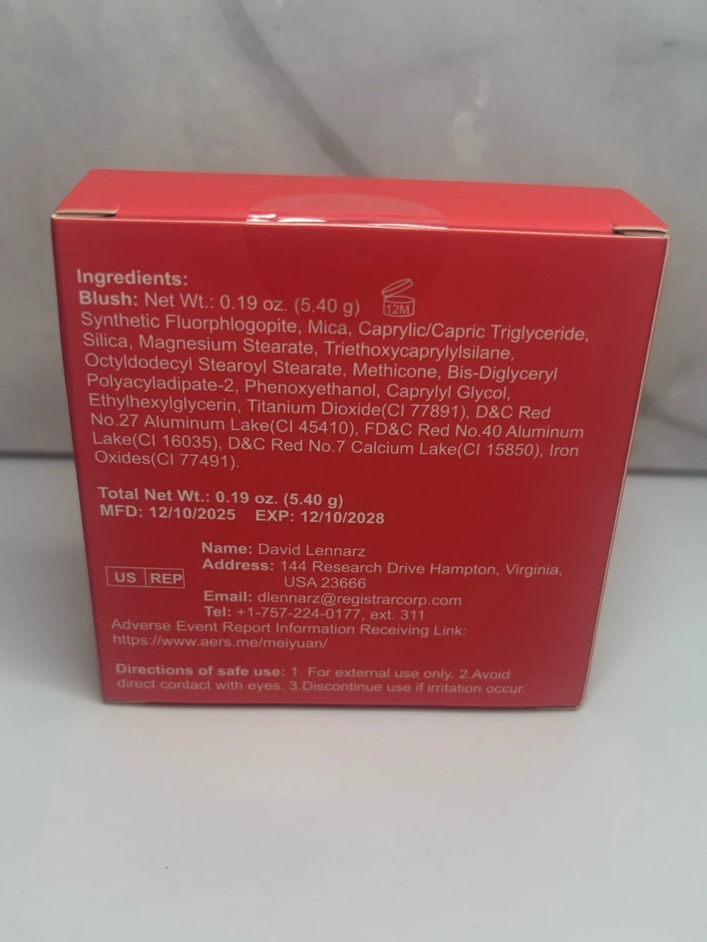 Color Nymph Glow Harmony Baked Blush 0.19 oz | New in Box